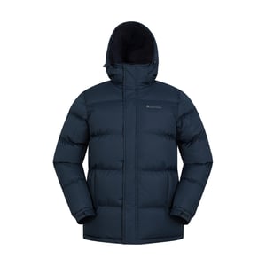 Mountain Warehouse Gewatteerd heren sneeuwjack (Marine)