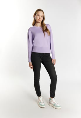 Mymo Gebreide trui Dames violet
