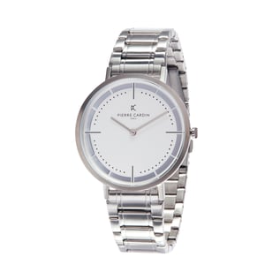 Pierre Cardin Belleville Park herenhorloge Zilverkleurig CBV.1022