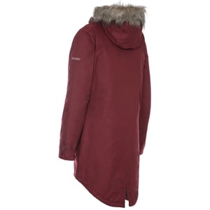 Trespass - Dames Clea Waterbestendige Gewatteerde Jas (Rood)