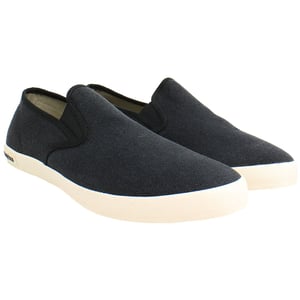 Seavees Baja Standaard Heren Zwarte Plimsolls
