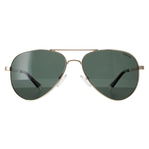 Polaroid PLD 6012/NEW PEF UC goud groen gepolariseerde zonnebril