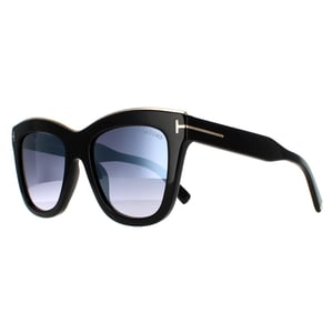 Tom Ford zonnebril Julie FT0685 01c Black Gray Gradient