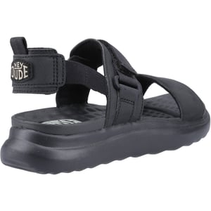 HEYDUDE Collins Mono Sport Textiel Dames Sandalen Zwart
