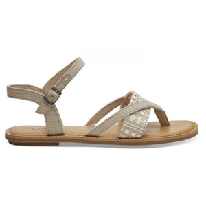Toms Lexie Beige Dames Sandalen