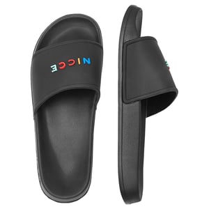 Nicce Dallas Heren Zwarte Sliders
