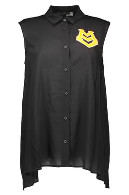 Love Moschino Dames Zwarte Viscose Blouse