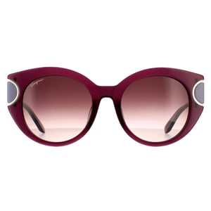 Salvatore Ferragamo zonnebril SF840SA 500 Violet Brown Wine Gradiënt