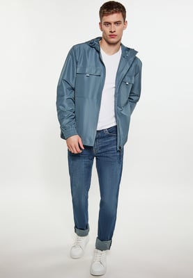 Schmuddelwedda Anorak Heren Grijs-blauw