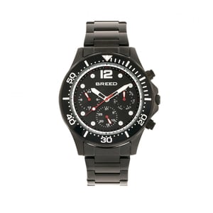 Breed Pegasus armbandhorloge met dag/datum