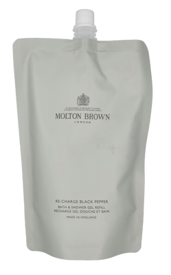 M.Brown Re-Charge Zwarte Peper Bad- & Douchegel - Navulling 400 ml