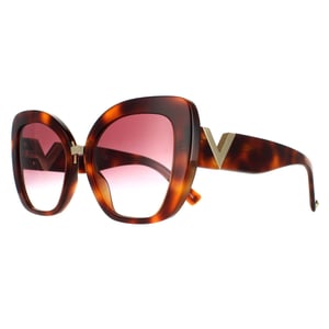 Valentino Cat Eye Dameslicht Havana Purple Gradiënt VA4057