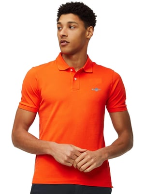 Gant heren poloshirt met korte mouwen in piqué