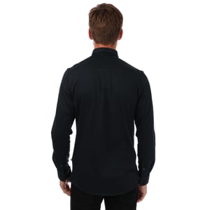 Ted Baker Marros overhemd met lange mouwen voor heren, marineblauw