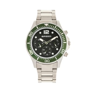 Breed Pegasus armbandhorloge met dag/datum