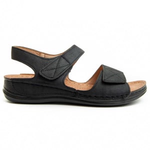 Montevita Heel Sandal Colina in Zwart