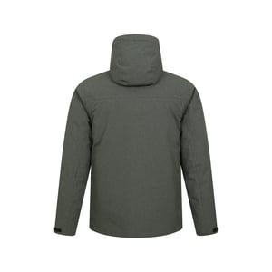 Mountain Warehouse Waterdichte gewatteerde heren Tempest Jacket (Kaki Groen)