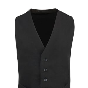 Premier Heren Polyester gevoerde bodywarmer (Zwart)