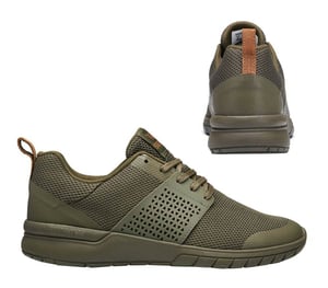 Supra Scissor Lace Up Heren Casual Trainers Olijf 05669 365 B35B