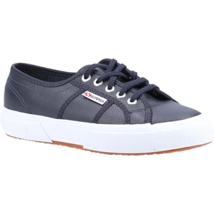 Superga 2750 Leren Heren Blauw Navy Trainers