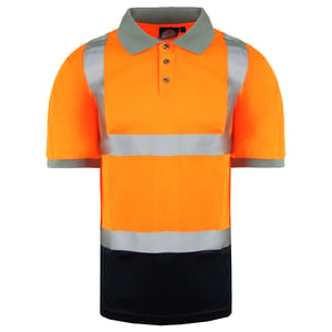 Dickies Veiligheid Heren Oranje Poloshirt