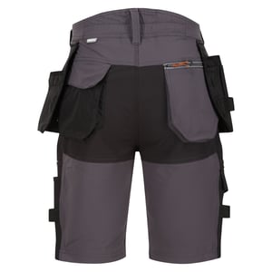 Regatta Heren Infiltrate Afneembare Holster Pocket Shorts (Strijkijzer/zwart)