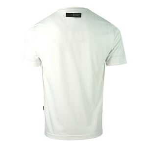 Plein Sport Block Logo Wit T-shirt