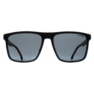 Carrera Rechthoekig Heren Zwart en Rood Bordeaux 8064/S