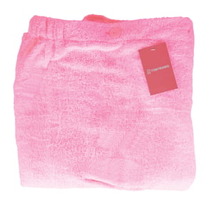 Dames 100% katoenen badstof badhanddoek wrap - Roze