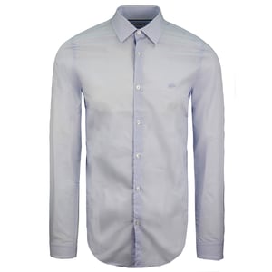 Lacoste Slim Fit Heren Overhemd Lichtblauw