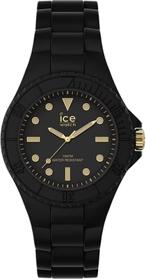 Ice Watch Ice Generation - Black Gold Unisex Horloge Zwart 019143