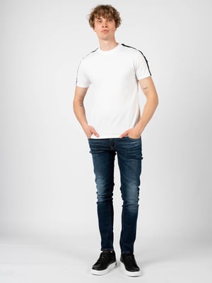 Les Hommes T-shirt Mannen Wit
