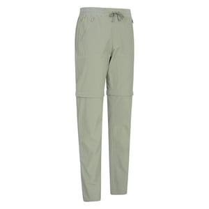 Mountain Warehouse Dames/Dames Explorer afritsbare wandelbroek (Kaki Groen)