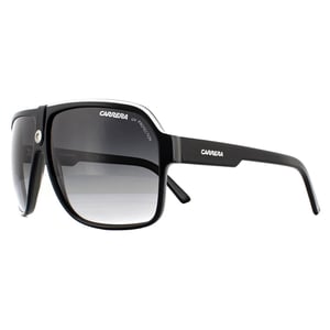 Carrera Aviator unisex zwart -wit grijze gradiënt zonnebril