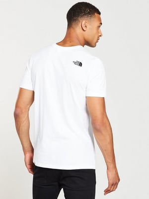 The North Face Heren T Shirt SS Easy Tee Wit
