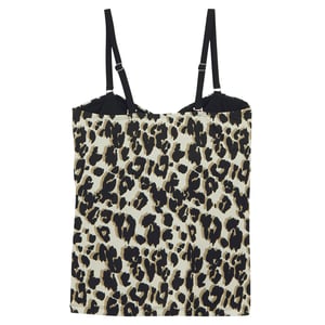 Regatta Dames/Dames Aceana III Luipaardprint Tankini Top (Natuurlijk)