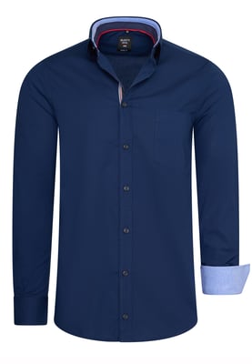 Rusty Neal Overhemden Overhemd Regular Fit Blauw