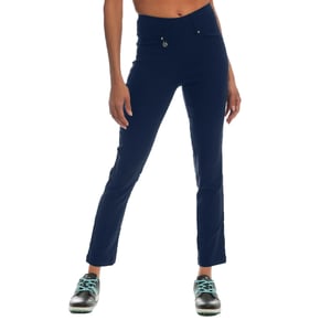 Island Green Dames/Dames Quick Dry Stretch Broek (Donkere marine)