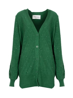 Silvian Heach Cardigan Aberdeen Vrouw groen