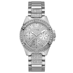 Guess W1156L1 dameshorloge grens zilver