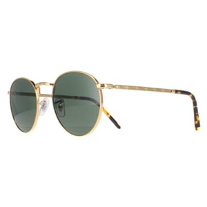 Ray-Ban Rond Unisex Goud Groen RB3637 Nieuw Rond