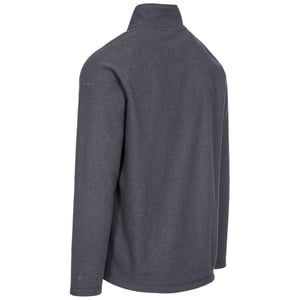 Trespass - Heren Keynote Anti Pluis 1/4 Rits Fleece Vest (Donkergrijs)
