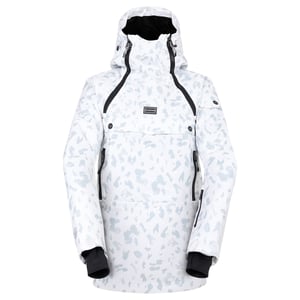 Dare 2B Dames/Dames Slide Out Dash Print Overhead Skijas (Blanc De Blanc)