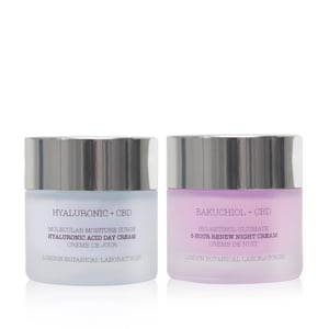 Bakuchiol nachtcrème + hyaluronzuur dagcrème