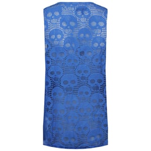 Vans Off The Wall Womens Lichtblauwe Top