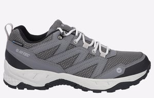 Hi-Tec Saunter WP Polyester Mesh Heren Grijze Wandelschoenen