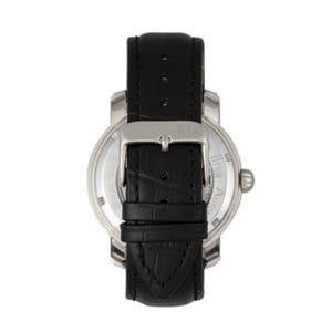 Reign Kahn automatisch skelet horloge met leren band