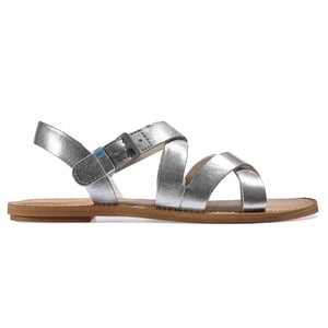 Toms Sicily Dames Zilveren Sandalen