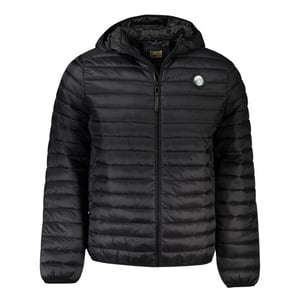 Cavalli Class Effen Gequilte Zwarte Jas
