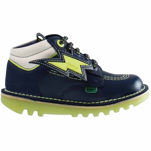 Kickers Hi Bolt Classic Kinder Laarzen Navy